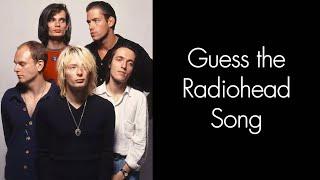 Can you guess these Radiohead songs in only 1 second? | Part 1 (of 3)