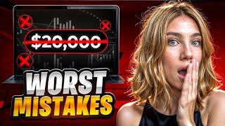  WORST Trading Mistakes: Don't Make These Mistakes! | Trading Psychology | Trading Mistakes