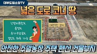 대부도 땅 단지형 부지 주말농장 주택 펜션 건물부지 코너땅 /대부도임소장/3090부동산/(매물번호 1016 )