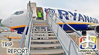 TRIP REPORT | RYANAIR | Blue LEDs in Old Cabin!? | London Stansted - Barcelona | Boeing 737