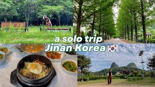  first solo trip to Korea's countryside Jinan | 진안 여행 브이로그 | SunnyVlog 산니