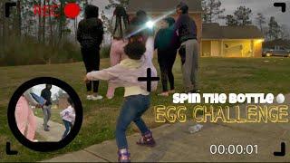 SPIN THE BOTTLE **EGG/NERF GUN CHALLENGE** (2021)