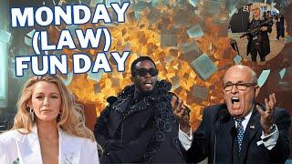 Monday (Law) Fun Day - Rudy Giuliani Is Hilarious, Blake Lively, Sean "Diddy" Combs