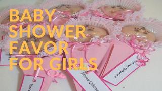 Unique Baby Girl Shower Favor Ideas