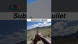 Supersonic VS Subsonic Bullet Sound ASMR | Bullet Crack #asmr #cod #bullet