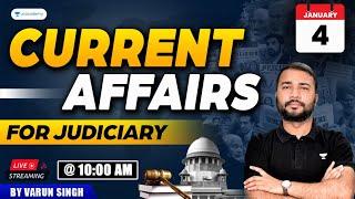 January 4 Current Affairs for Judiciary | Varun Singh | Unacademy Judiciary