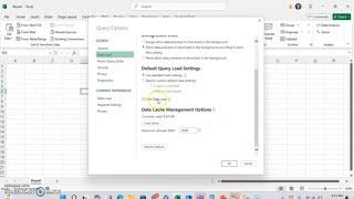 How to Enable Fast Data Load for Power Query in Excel! #msexcel #tutorial #howto