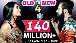 Old to New-4 | KuHu Gracia | Ft. Abhishek Raina | Bollywood Romantic Songs | The Love Mashup