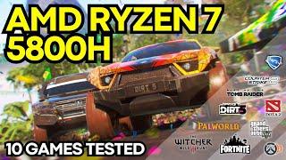 AMD Ryzen 7 5800H Gameplay Benchmarks [10 Games Tested]