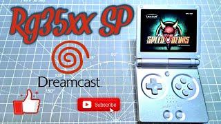 Anbernic Rg35XX SP testing Dreamcast games , retro handheld you must have