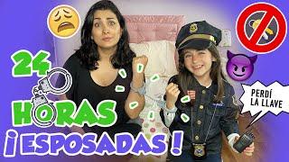 24 horas ESPOSADAS! / con MAMÁ ‼️