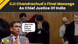 CJI Chandrachud's Last Day At Work: Justice DY Chandrachud Bids Farewell To SC After Historic Tenure