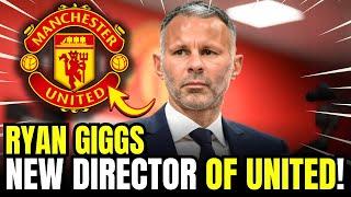 LEGEND RETURNS: GIGGS Takes Over United's Football Operations | man united news