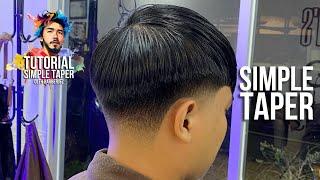 SIMPLE TAPER Cara Cepat Mudah membuat Potongan Taper Sederhana Oleh BARBERjEZ Juara