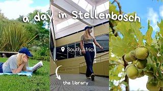 A Day In Stellenbosch | South African University