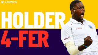 The All-Rounder Delivers With The Ball! | Jason Holder Claims 4-54 at Lord's | England v West Indies