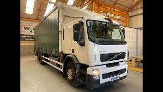 New In Stocklist For Sale: VOLVO FE EURO 5, 6X2, 26 TONNE CURTAINSIDER – 2008 – KY08 VSG