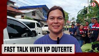 VP Sara Duterte, kumasa sa Fast Talk ng News5