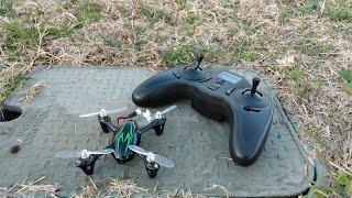 Hubsan H107C Drone Outside Flight Test