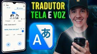 Tradutor de TELA e VOZ - Aplicativo INCRÍVEL