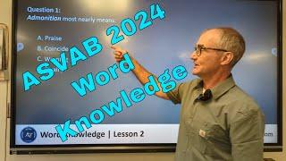 ASVAB Word Knowledge 2024 #asvab