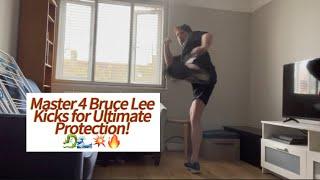 Master 4 Bruce Lee Kicks for Ultimate Protection