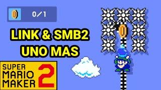 Link & SMB2 UNO MAS Tech, but you only get ONE TRY. [Road to #1 Super Expert Endless] [554]