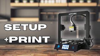 Anycubic i3 Mega S Unboxing, Setup and first Print
