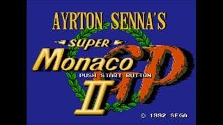 Playthrough [Mega Drive/Genesis] Ayrton Senna's Super Monaco GP II