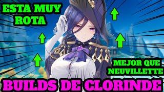 BUILD DE CLORINDE GENSHIN IMPACT 4.7 // SRMAS Y ARTEFACTOS