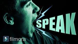 Speech To Text Effect | Filmora 9.3 Tutorial