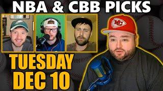 Tuesday Picks with Kyle Kirms | NBA CBB December 10th