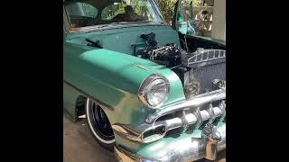 First start up with Holley Terminator X Max LS swap 1954 Chevy 210