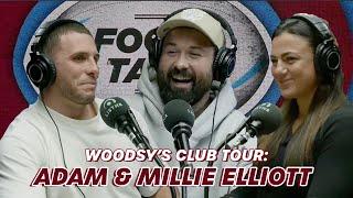 Woodsy's Club Tour: Aaron Woods with Adam & Millie Elliott | Footy Talk League