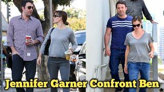 Jennifer Garner Confront Ben Affleck for Making Violet to Leave the house