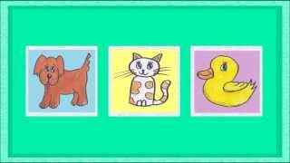 Learn German: ANIMALS (What's missing game)