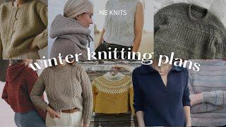 winter 2025 knitting plans and project ideas