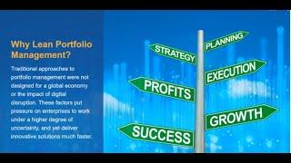 Why Lean Portfolio Management?- from The Scaled Agile Framework Lean Portfolio Management Webinar