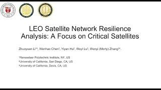 LEO Satellite Network Resilience Analysis: A Focus on Critical Satellites