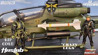 GI Joe Haslab Dragonfly (XH-1) Rip Cord & David "Crazy Legs" Thomas & Blast Effect Demo Review Pt 3