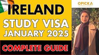 Study in Ireland for Jan 2025 Intake || Complete Guide