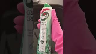 Cleaning Motivation - Satisfying Sink Clean ASMR #shorts