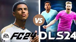 EA SPORTS FC 24 Mobile Vs DLS 24 Graphics Comparison