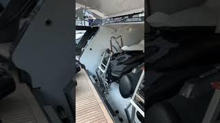 Secret jetski storage on a Riva