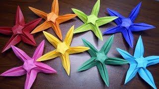 *AN EASY CHRISTMAS CRAFT* COLORFUL DIY STAR MADE OF PAPER