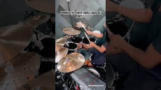 16th Note Triplet Drum Exercise Part 1 | Advanced Drum Lesson