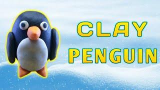 How to make Clay penguin || Easy step by step tutorial 