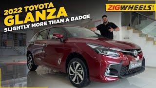 Toyota Glanza 2022 Walkaround | Get It Over The Baleno? | ZigWheels.com