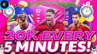 20K EVERY 5 MINS EAFC 24 BEST TRADING METHODS (EA FC 24 SNIPING FILTERS & FLIPPING)