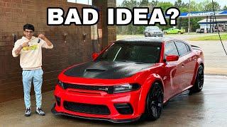 LETTING A TEENAGER DRIVE MY WIDEBODY CHARGER 392 SCATPACK *HE WENT 100+ MPH*